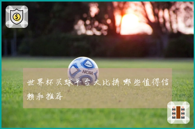 世界杯买球平台大比拼 哪些值得信赖和推荐